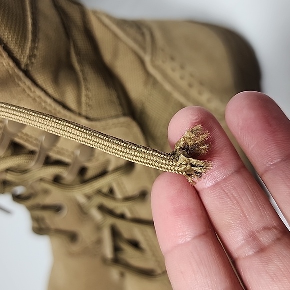 Tactical Research Mini-Mil TR105 Size 4R Tactical Boots for Men‎ Brown leather - Picture 13 of 13